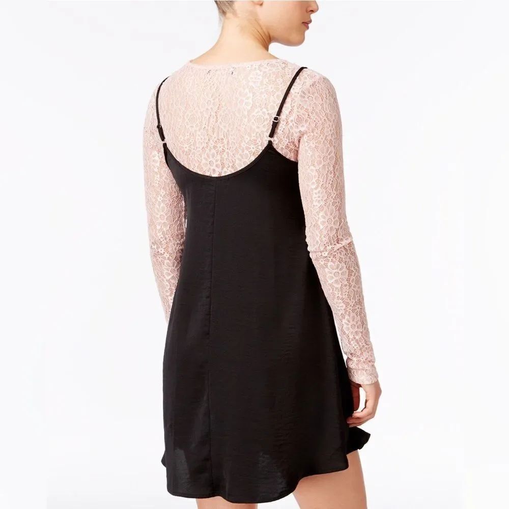 ✨Juniors' Slip Dress with Lace Top✨ - Picture 2 of 2